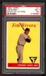 1958 Topps #11 WT Jim Rivera  Front Thumbnail