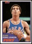 1981 Topps #34  Dennis Johnson  Front Thumbnail