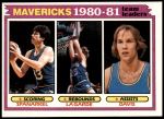 1981 Topps #48   -  Jim Spanarkel / Tom LaGarde / Brad Davis Mavericks Leaders Front Thumbnail