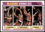 1981 Topps #61   -  Jim Paxson / Mychal Thompson / Kermit Washington / Kelvin Ransey Trail Blazers Leaders Front Thumbnail