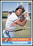 1976 Topps #31  Len Randle  Front Thumbnail
