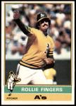 1976 Topps #405  Rollie Fingers  Front Thumbnail