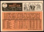 1966 Topps #449  Joe Moeller  Back Thumbnail