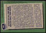 1976 Topps #66  Darryl Sittler  Back Thumbnail