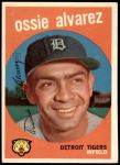 1959 Topps #504  Ossie Alvarez  Front Thumbnail