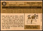 1960 Topps #44  Bobby Locke  Back Thumbnail