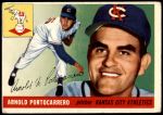 1955 Topps #77  Arnie Portocarrero  Front Thumbnail