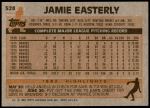 1983 Topps #528  Jamie Easterly  Back Thumbnail