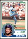 1983 Topps #528  Jamie Easterly  Front Thumbnail