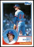 1983 Topps #116  Dave Schmidt  Front Thumbnail