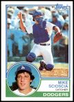 1983 Topps #352  Mike Scioscia  Front Thumbnail