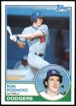 1983 Topps #113  Ron Roenicke  Front Thumbnail