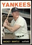 1964 Topps #50  Mickey Mantle  Front Thumbnail