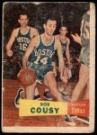 1957 Topps #17  Bob Cousy  Front Thumbnail