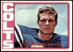 1972 Topps #93  Ted Hendricks  Front Thumbnail