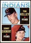 1964 Topps #552   -  Sonny Siebert / Tom Kelley Indians Rookies Front Thumbnail