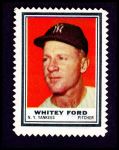 1962 Topps Stamps  Whitey Ford  Front Thumbnail