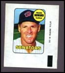 1969 Topps Decals  Frank Howard  Front Thumbnail