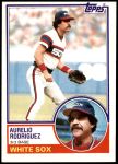 1983 Topps #758  Aurelio Rodriguez  Front Thumbnail
