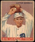 1933 Goudey #15  Vic Sorrell  Front Thumbnail
