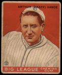 1933 Goudey #2  Dazzy Vance  Front Thumbnail