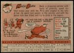 1958 Topps #278  Mack Burk  Back Thumbnail