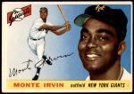 1955 Topps #100  Monte Irvin  Front Thumbnail