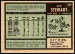 1971 O-Pee-Chee #236  Ron Stewart  Back Thumbnail