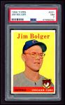 1958 Topps #201  Jim Bolger  Front Thumbnail