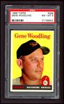 1958 Topps #398  Gene Woodling  Front Thumbnail