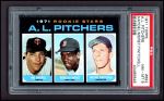 1971 Topps #692   -  Wayne Twitchell / Rogelio Moret / Hal Haydel AL Rookies - Pitchers Front Thumbnail