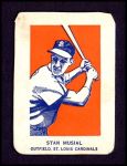 1952 Wheaties #7 AC Stan Musial  Front Thumbnail