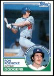 1983 Topps #113  Ron Roenicke  Front Thumbnail
