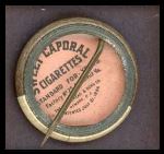 1910 Sweet Caporal Pins  Steve Evans  Back Thumbnail