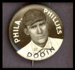 1910 Sweet Caporal Pins LG Red Dooin  Front Thumbnail