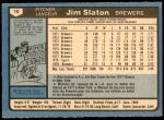 1980 O-Pee-Chee #10  Jim Slaton  Back Thumbnail