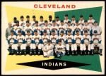 1960 Topps #174   Indians Team Checklist Front Thumbnail