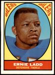 1967 Topps #58 A Ernie Ladd  Front Thumbnail