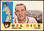 1960 Topps #248  Del Rice  Front Thumbnail