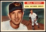 1956 Topps #286  Bill Wight  Front Thumbnail