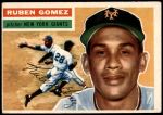 1956 Topps #9  Ruben Gomez  Front Thumbnail