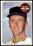  1969 Topps # 394 Pilots Rookies Lou Piniella/Marv Staehle  Seattle Pilots (Baseball Card) EX Pilots : Collectibles & Fine Art