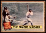 1962 Topps #138 GRN  -  Babe Ruth The Famous Slugger Front Thumbnail