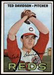1967 Topps #519  Ted Davidson  Front Thumbnail