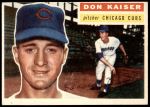 1956 Topps #214 Bob Rush Chicago Cubs Baseball Card Nm