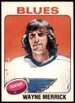 1975 O-Pee-Chee NHL #228  Wayne Merrick  Front Thumbnail