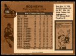 1975 O-Pee-Chee NHL #123  Bob Nevin  Back Thumbnail