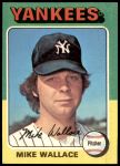 1975 Topps #401  Mike Wallace  Front Thumbnail