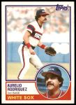 1983 Topps #758  Aurelio Rodriguez  Front Thumbnail