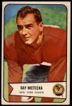 1954 Bowman #31  Ray Wietecha  Front Thumbnail